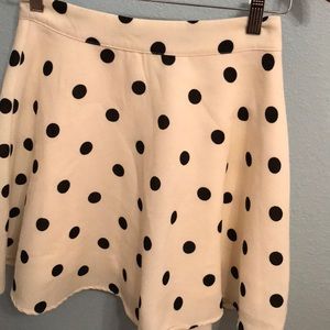 Beautiful polka dot skater shirt
